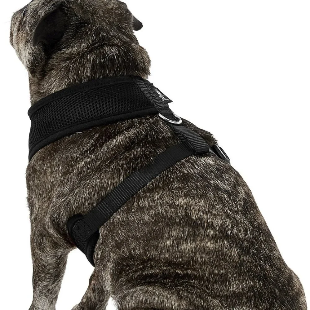 NWT Four Paws Walk-About Comfort Control Dog Harness Black Large